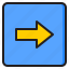 right, arrow, direction, button, pointer 