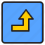 right, turn, arrow, direction, button 