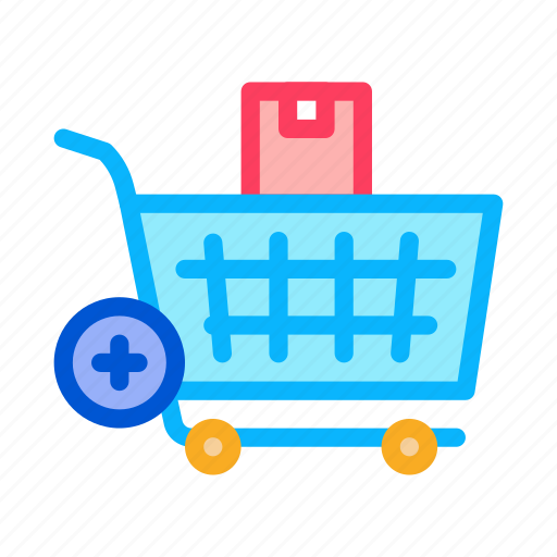 Buying, products, adding, market, cart, buyer icon - Download on Iconfinder