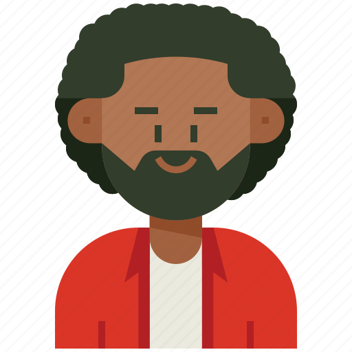Afro hair, avatar, male, man, profile, user icon - Download on Iconfinder