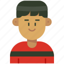 avatar, bangs, male, man, profile, short hair, user