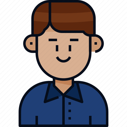 Avatar, male, man, profile, short hair, user icon - Download on Iconfinder