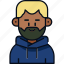 avatar, buzzcut, male, man, profile, user 