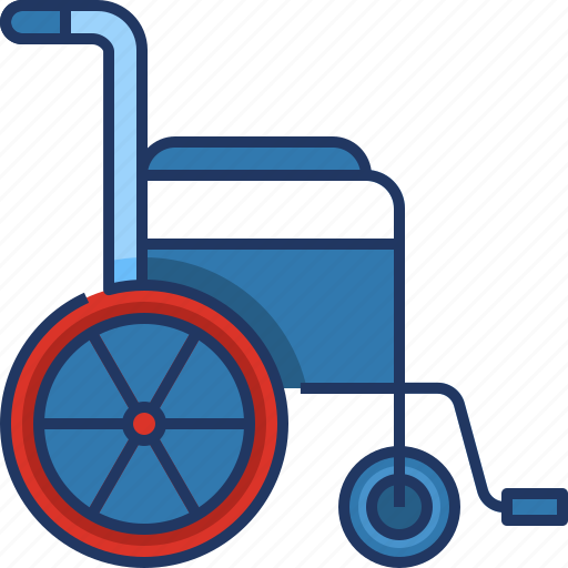 Chair, hospital, medical, recovery, rehabilitation, wheel, wheelchair icon - Download on Iconfinder