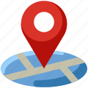delivery, location, map, marking, pin, point, shipping