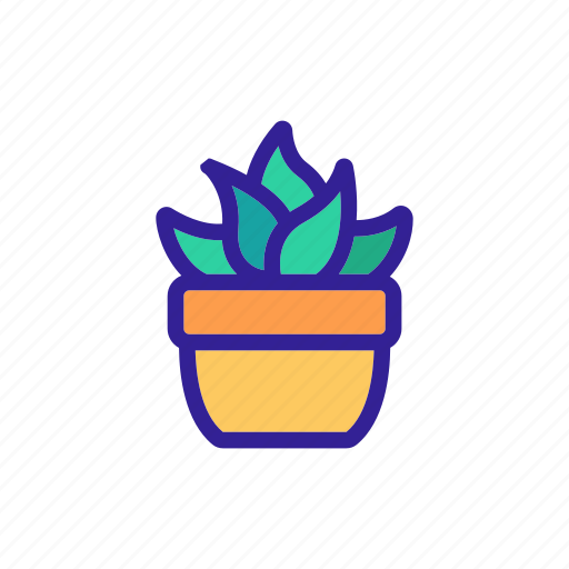Cacti, cactus, contour, green, plant, silhouette icon - Download on Iconfinder