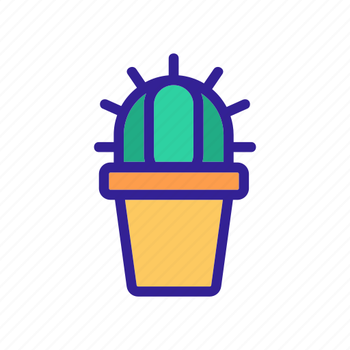 Cacti, cactus, contour, plant, silhouette icon - Download on Iconfinder