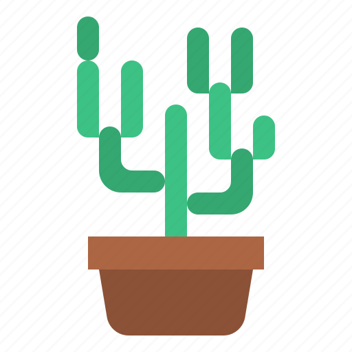 Cactus, cacti, pot, plant icon - Download on Iconfinder
