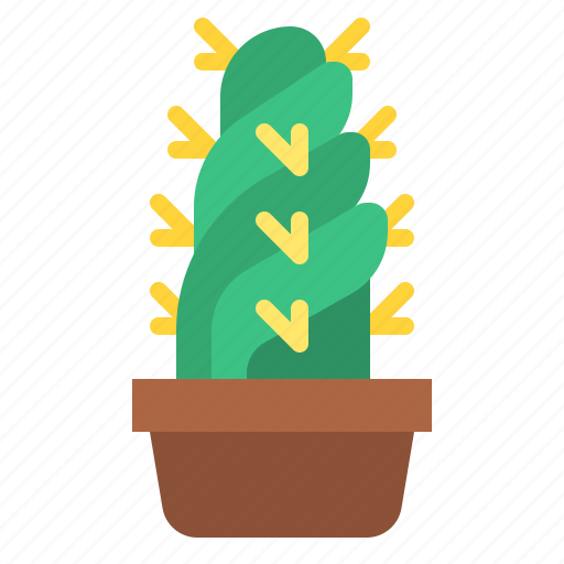 Cactus, pot, botanical, plant icon - Download on Iconfinder