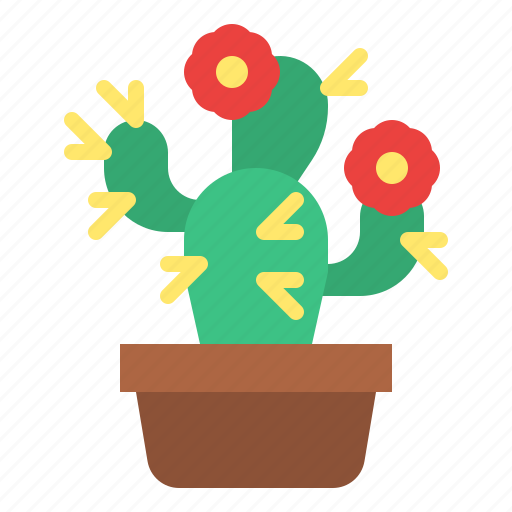 Cactus, pot, botanical, plant, succulent icon - Download on Iconfinder