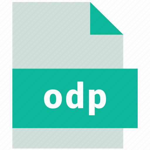 Odp, presentation file format icon - Download on Iconfinder