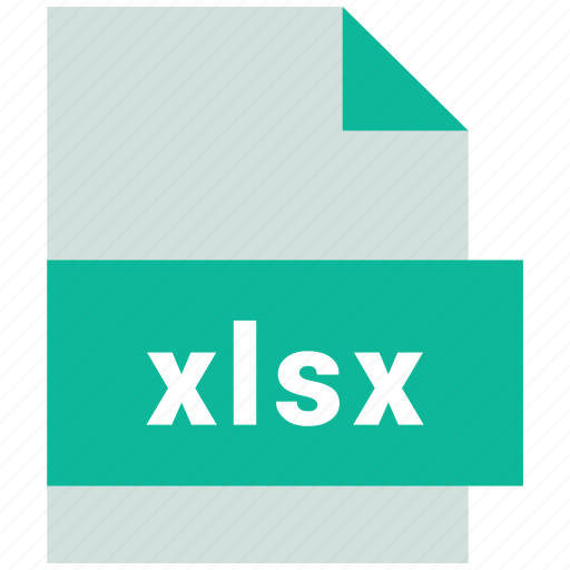 Spreadsheet file format, xlsx icon - Download on Iconfinder