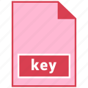 file format, key