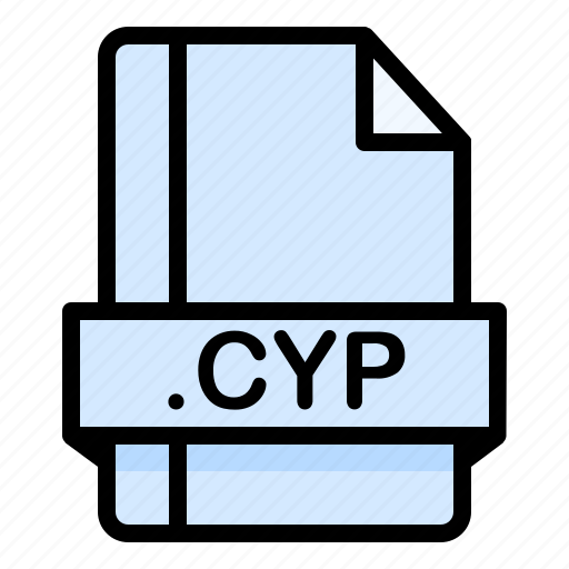 Cyp, file, file extension, file format, file type icon - Download on Iconfinder