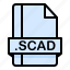 file, file extension, file format, file type, scad 
