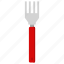 fork, food, knife, tool, cut 