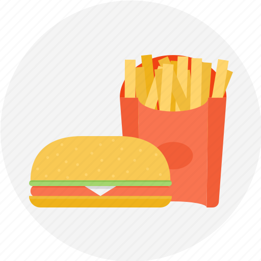 And, burger, french fries, fries, fries and burger, hamburger icon - Download on Iconfinder