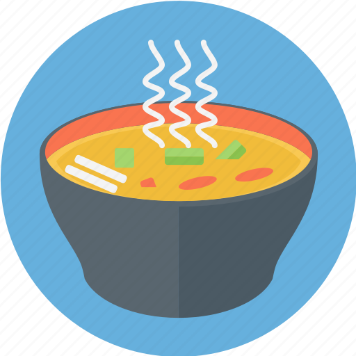 Bowl of soup, hot, noodle soup, soup, soup bowl icon - Download on Iconfinder
