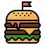 burger, cafe, food, restaurant 