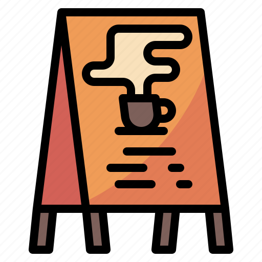 Cafe, coffee, restaurant, sign icon - Download on Iconfinder