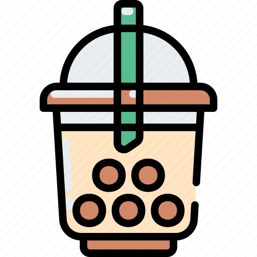 Bubble, tea, milk icon - Download on Iconfinder