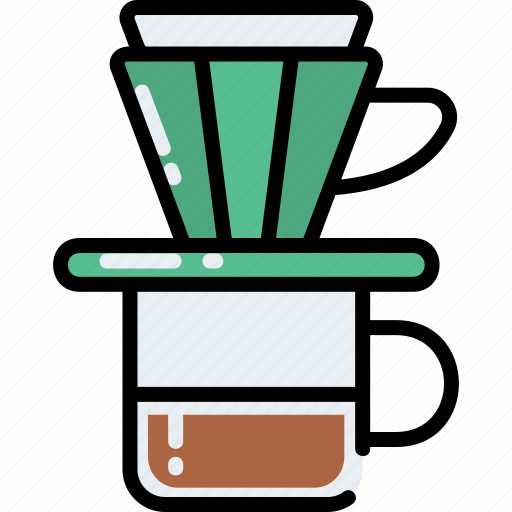 Dripper, filter, coffee icon - Download on Iconfinder