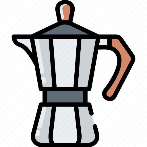 Moka, pot, espresso, kettle icon - Download on Iconfinder