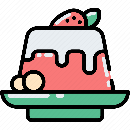 Panna, cotta, pudding icon - Download on Iconfinder