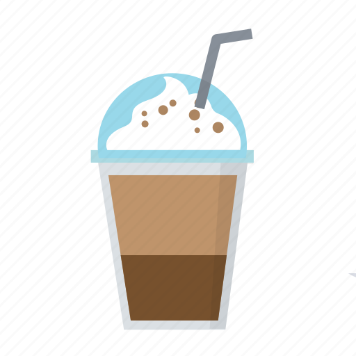 Cafe, cappucino, coffee, drink, milk, soft drink, sweet icon - Download on Iconfinder