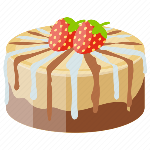 Chocolate ganache, chocolate velvet cake, coffee cake, dessert, gastronomy icon - Download on Iconfinder
