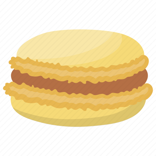 Bakery food, banana whoopie pie, confectionery, tea snacks, whoopie cookie icon - Download on Iconfinder