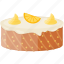 bakery food, chiffon cake, confectionery, orange caramel cake, pudding cake 