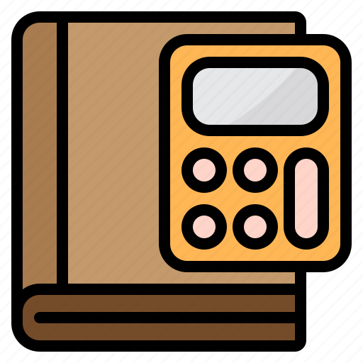 Book, business, calculator, math, tool icon - Download on Iconfinder