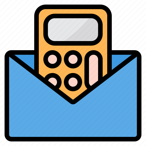 Business, calculator, envelope, math, tool icon - Download on Iconfinder