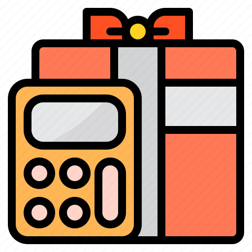 Business, calculator, gift, math, tool icon - Download on Iconfinder