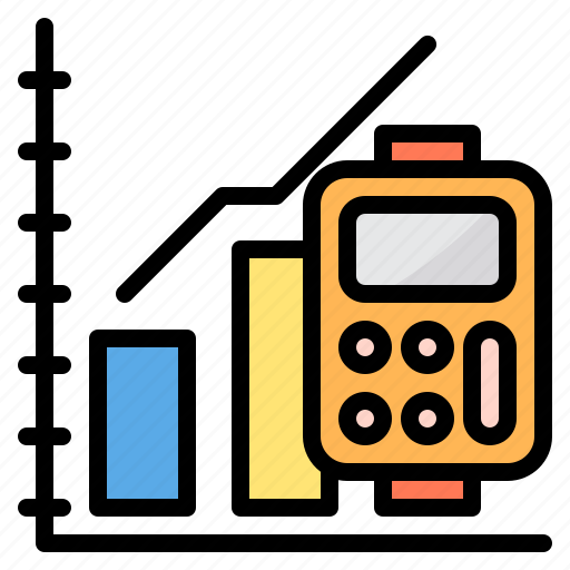 Business, calculator, graph, math, tool icon - Download on Iconfinder