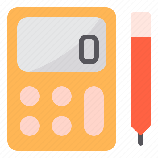 Business, calculator, pencil, tool icon - Download on Iconfinder