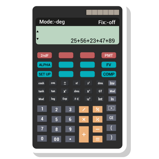 Calc, calculating, calculator, digital icon - Free download