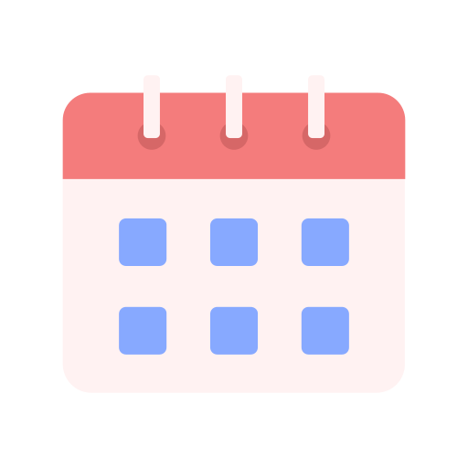 Calendar, date, schedule, event, time, clock, watch icon - Free download