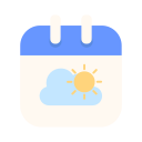 calendar, weather, cloud, date, storage, data, file, document