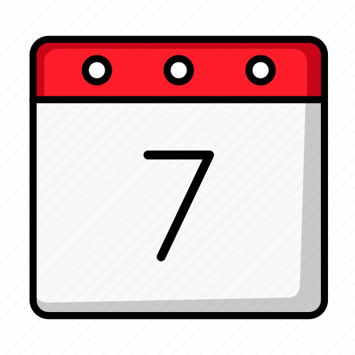 Days, date, day, seven, appointment, schedule, calendar icon - Download on Iconfinder