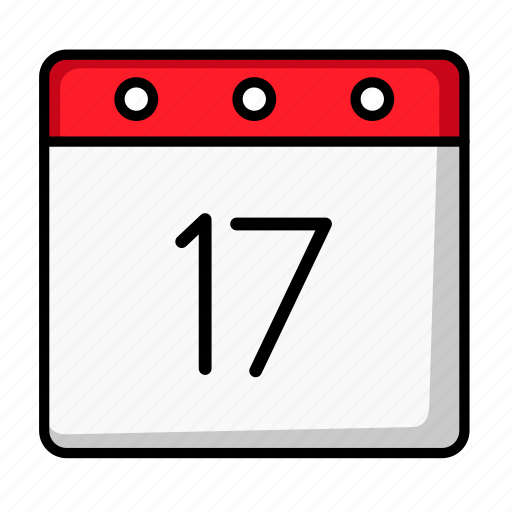 Calendar, date, schedule, days, seventeen, appointment, event icon - Download on Iconfinder