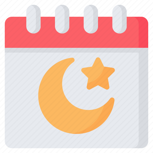 Ramadan, fasting, eid mubarak, islam, muslim, pray, calendar icon - Download on Iconfinder