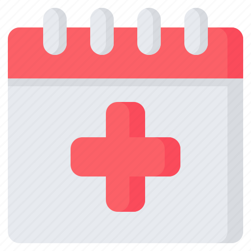 Calendar, plus, cross, add, medical, checkup, schedule icon - Download on Iconfinder