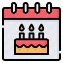 birthday, celebration, anniversary, party, cake, calendar, day
