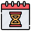 deadline, clock, hourglass, sand clock, calendar, date, time 