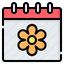 spring, season, springtime, flower, calendar, date, time