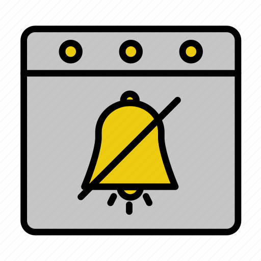 Alarm, appointment, bell, calendar, date, schedule, slient icon - Download on Iconfinder