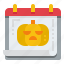 halloween, scary, pumpkin, calendar, schedule, date, time 