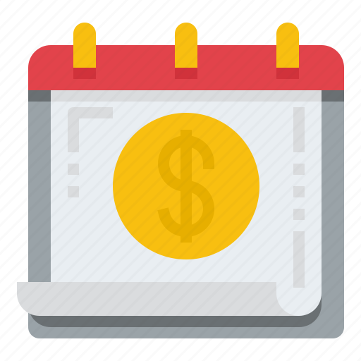 Payday, money, finance, calendar, schedule, date icon - Download on Iconfinder